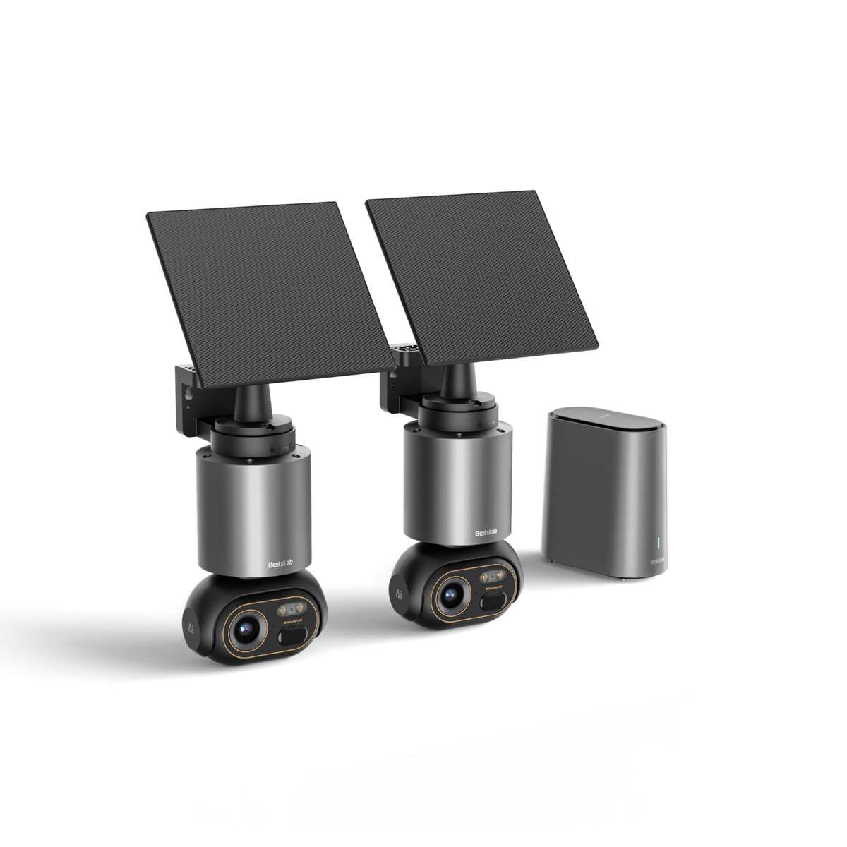 W510 4K-KI-Überwachungskamerasystem | 2-Kamera-Set