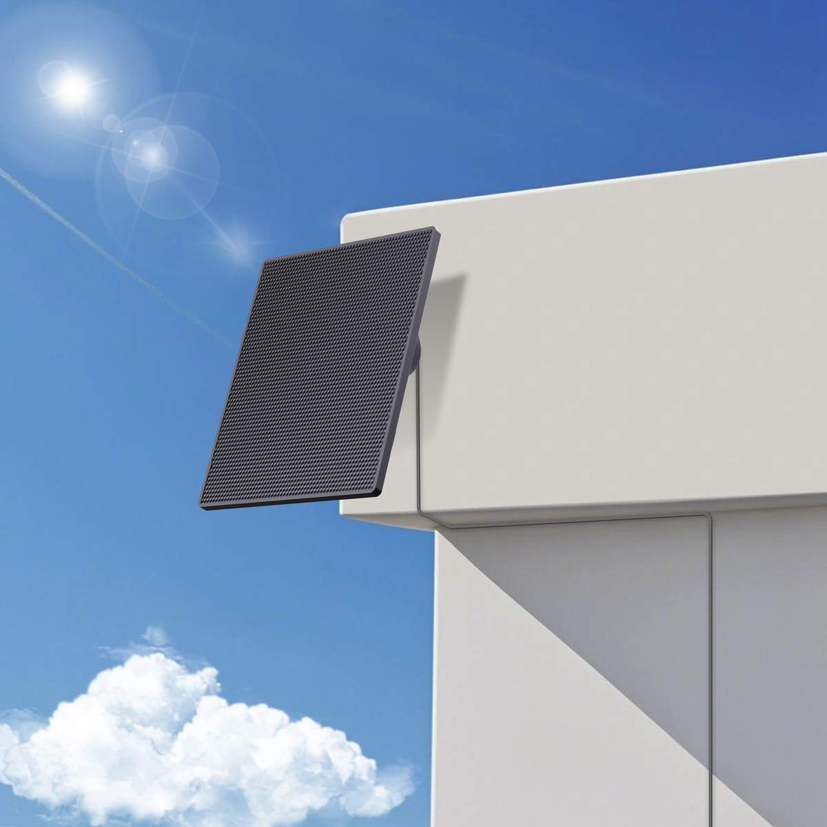 Solarladegerät für Videotürklingel