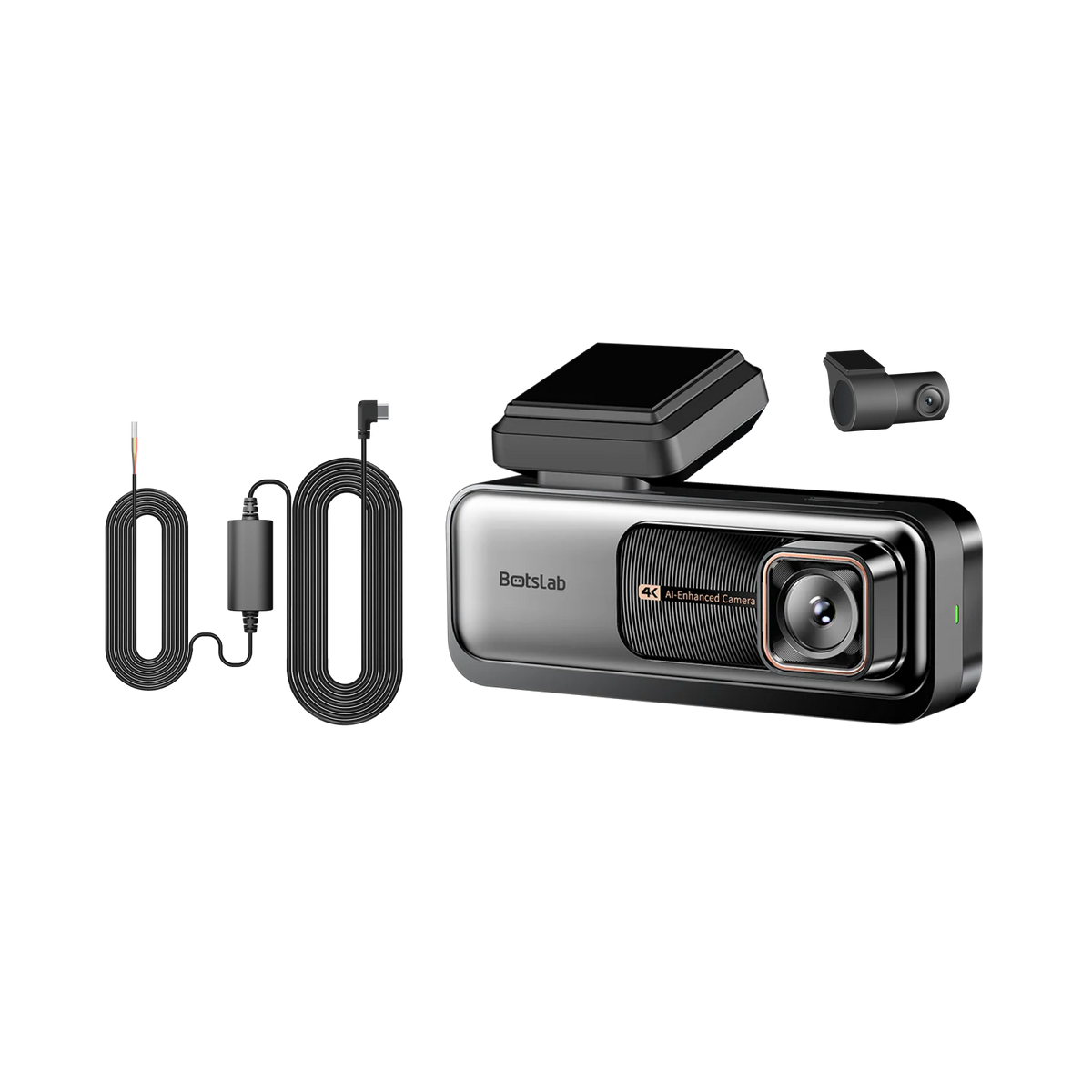 G980H Pro-Dashcam + fest verdrahtete Type-C-Stromversorgung