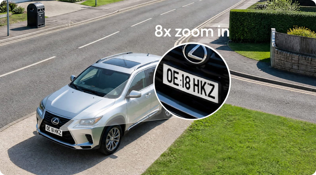 Unterstützt 8-fachen Zoom in den Bildausschnitt hinein