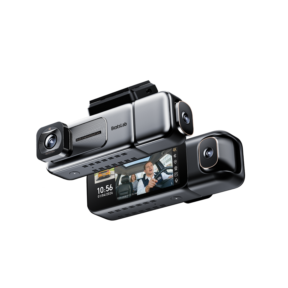G980H-Dashcam mit 2 Kanälen (vorne und innen)