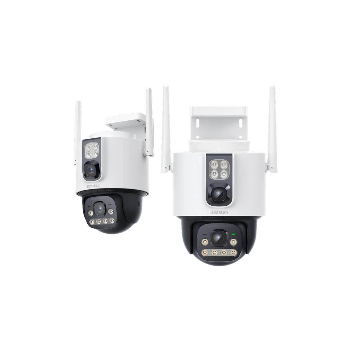 W315 Dual-Lens-Überwachungskamera für den Außenbereich (2er-Pack)