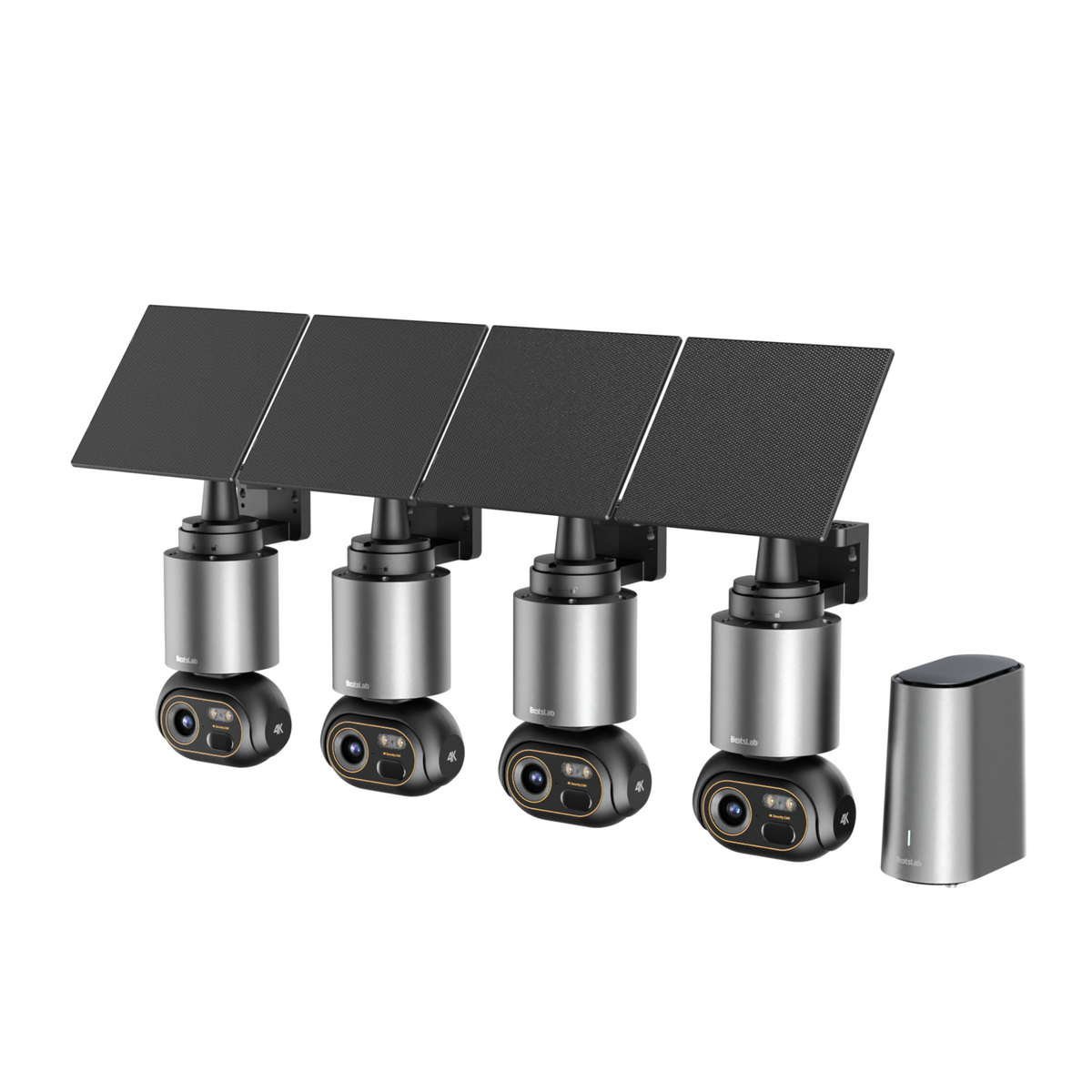 W510 4K-KI-Überwachungskamerasystem | 4-Kamera-Kit