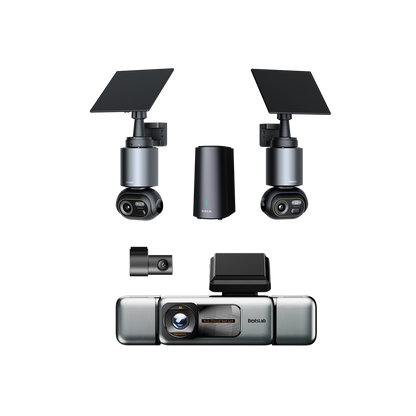 Sicherheitsbundle für Haus und Auto: W510 Außenkamera + G980H 4-Kanal-Dashcam