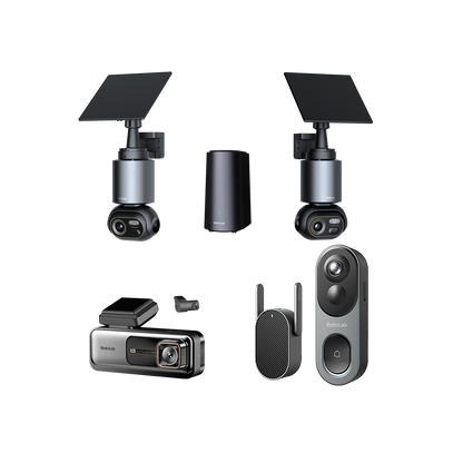 Sicherheitspaket für zu Hause: W510 (2-Kamera-Set) + G980H Pro + R810