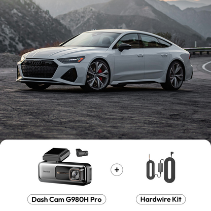 G980H Pro-Dashcam + fest verdrahtete Type-C-Stromversorgung