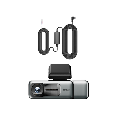 G980H 3-Kanal-Dashcam + fest verdrahtete Stromversorgung Typ C