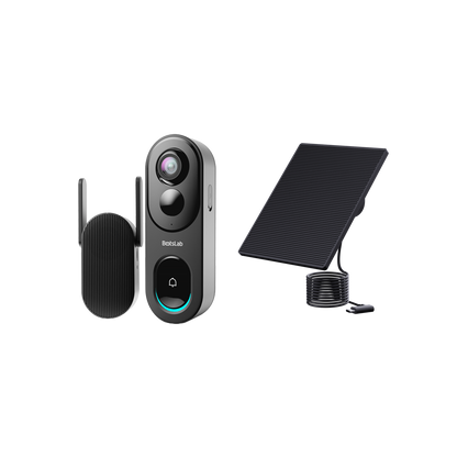 R810-Videotürklingel + Solarladegerät