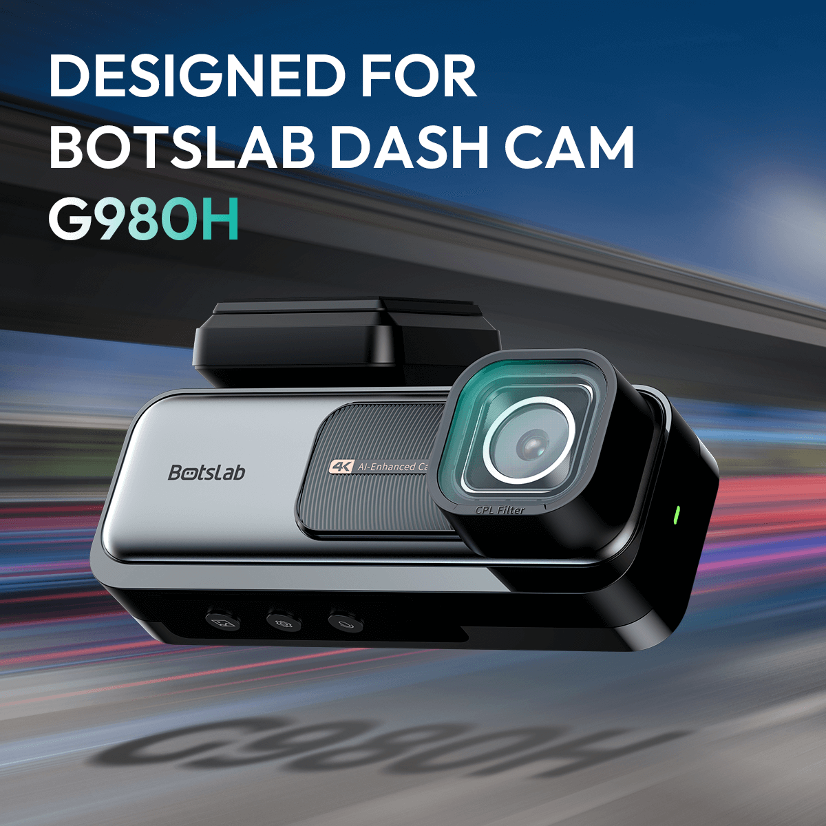 CPL-Polarisationsfilter: Nur für die G980H / G980H Pro Dashcam