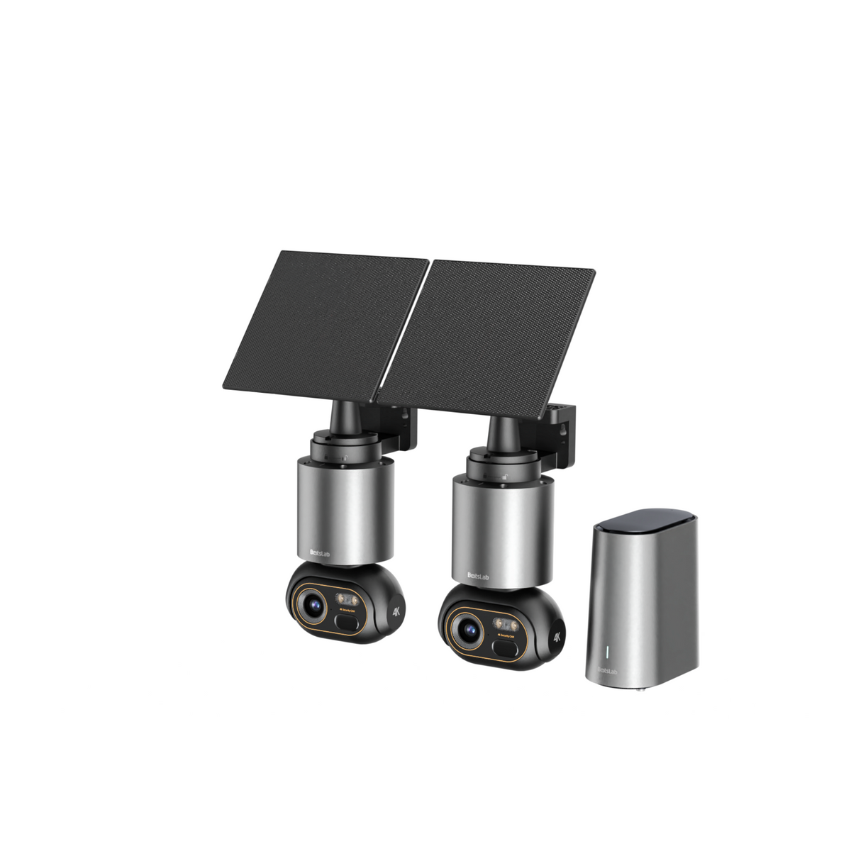 W510 4K-KI-Überwachungskamerasystem | 2-Kamera-Set